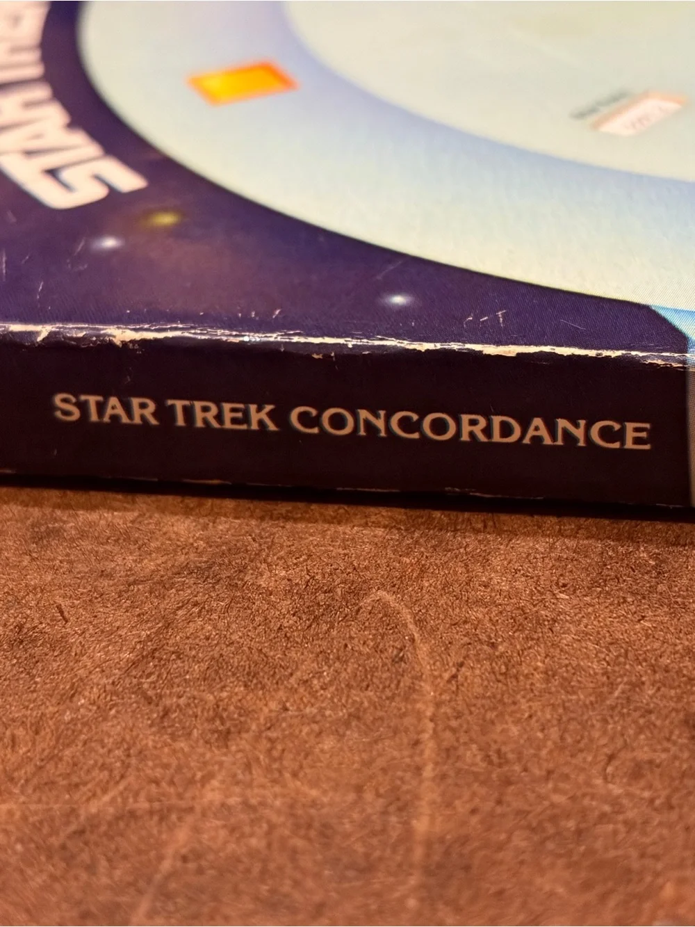 Vinatge-1976 BJO TRIMBLE- Star Trek Concordance- Based on a concept by Dorothy H